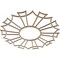 Ekena Millwork Augustus Wood Fretwork Pierced Ceiling Medallion, Birch, 24"OD x 8 1/2"ID x 3/8"T CMWP24X24X0375AUBI - alternate 5